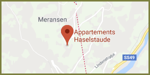 Wie Sie uns erreichen - Appartements Haselstaude in Meransen in Südtirol